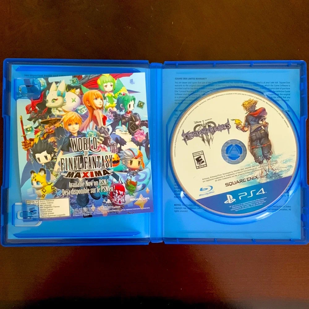 Kingdom Hearts III PS4 Video Game